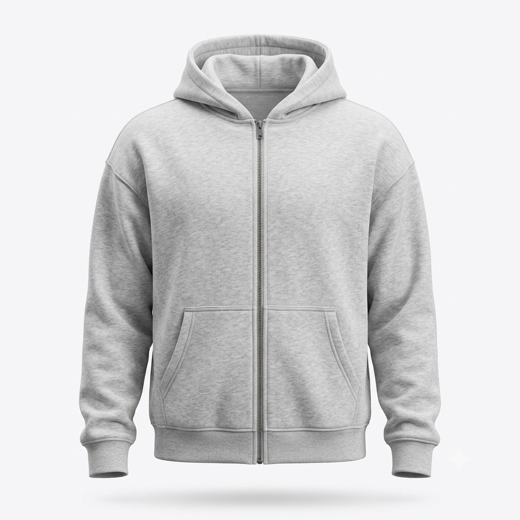 Stowe Studio Zip-Pullover, Vorderansicht